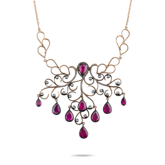 8.34 Karat Pırlanta Yakut Kolye Modelleri ve Fiyatları 2025 - Lial Diamond - Göz Kamaştıran Zarafet