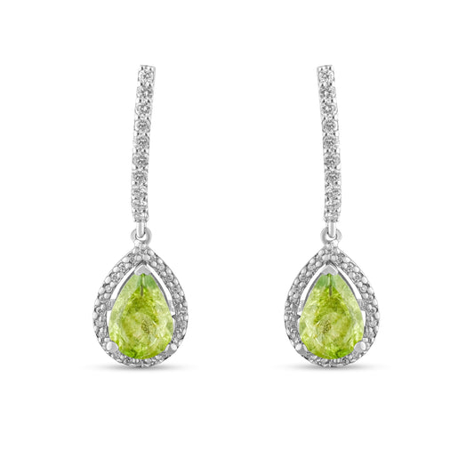 2.14 Karat Pırlanta Peridot Küpe Modelleri ve Fiyatları 2025 - Lial Diamond - Göz Kamaştıran Zarafet