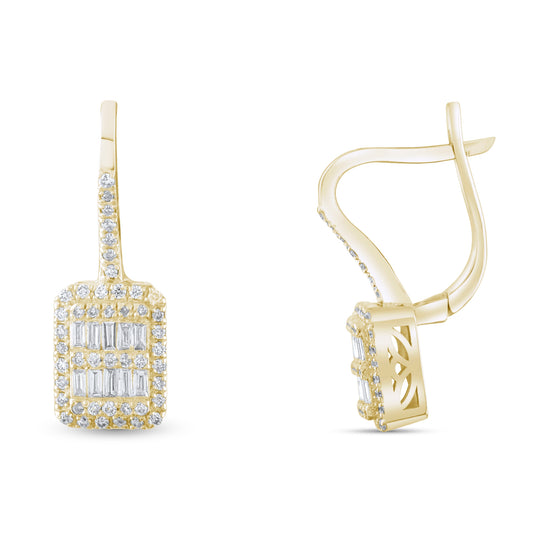 0.29 Karat Baget Pırlanta Küpe Modelleri ve Fiyatları 2025 - Lial Diamond - Göz Kamaştıran Zarafet