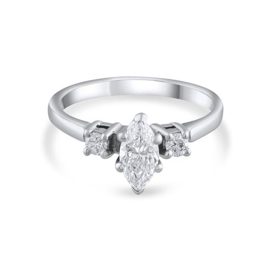 0.77 Karat Markiz Pırlanta Yüzük Modelleri ve Fiyatları 2025 - Lial Diamond - Göz Kamaştıran Zarafet