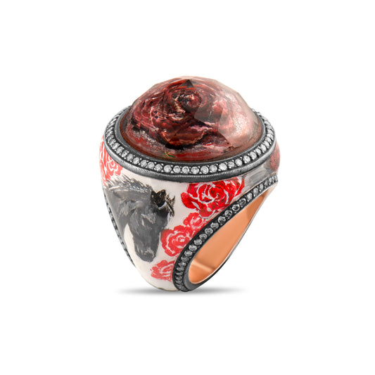 2.40 Karat Pırlanta Yüzük, Çiçek Ve At Motifli Modelleri ve Fiyatları 2025 - Lial Diamond - Göz Kamaştıran Zarafet