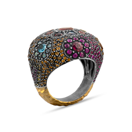 2.96 Karat Pırlanta Rhodolite Yüzük Modelleri ve Fiyatları 2025 - Lial Diamond - Göz Kamaştıran Zarafet