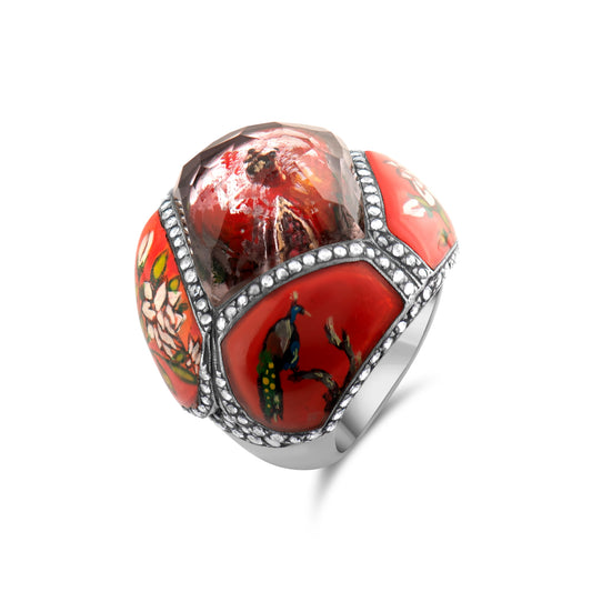 1.01 Karat Pırlanta Yüzük, Kuş ve Çiçek Motifli Modelleri ve Fiyatları 2025 - Lial Diamond - Göz Kamaştıran Zarafet