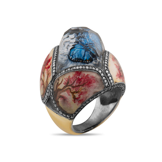 1.90 Karat Pırlanta Yüzük, Kelebek Motifli Modelleri ve Fiyatları 2025 - Lial Diamond - Göz Kamaştıran Zarafet