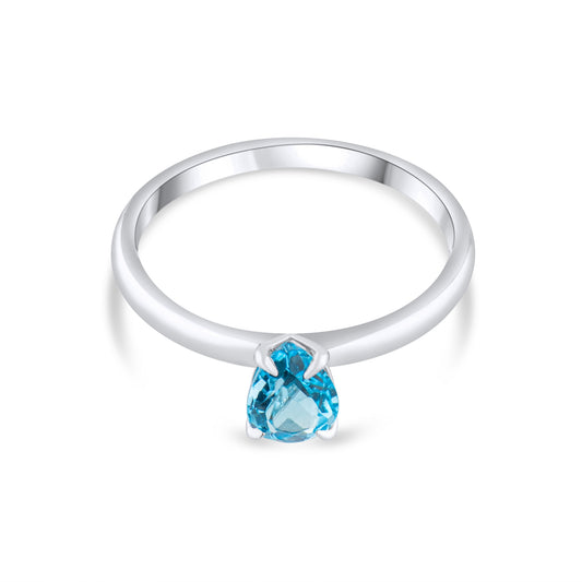 0.76 Karat Blue Topaz Yüzük Modelleri ve Fiyatları 2025 - Lial Diamond - Göz Kamaştıran Zarafet
