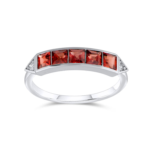 0.83 Karat Pırlanta Garnet Yüzük Modelleri ve Fiyatları 2025 - Lial Diamond - Göz Kamaştıran Zarafet