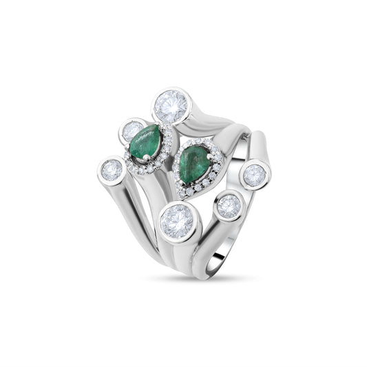 1.50 Karat Pırlanta Zümrüt Yüzük Modelleri ve Fiyatları 2025 - Lial Diamond - Göz Kamaştıran Zarafet