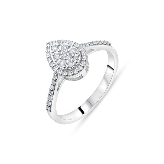 0.30 Karat Pırlanta Yüzük, Damla Motifli Modelleri ve Fiyatları 2025 - Lial Diamond - Göz Kamaştıran Zarafet