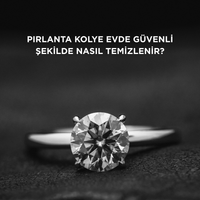 Pırlanta kolye evde güvenli şekilde nasıl temizlenir?