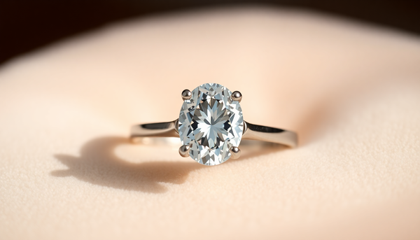 Oval Pırlanta Yüzüğün Büyüleyici Güzelliği: Lial Diamond'da Keşfedin