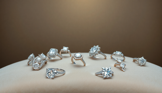 Pırlanta Yüzüklerin Farklı Tasarımları: Lial Diamond'da Göz Kamaştıran Zarafet