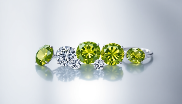 Pırlanta ve Peridot'un Büyüleyici Uyumu: Lial Diamond'da Göz Kamaştıran Zarafet