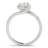 Phoebe Teştaş Pırlanta Yüzük, Cushion Kesim Laboratuvar Pırlantası