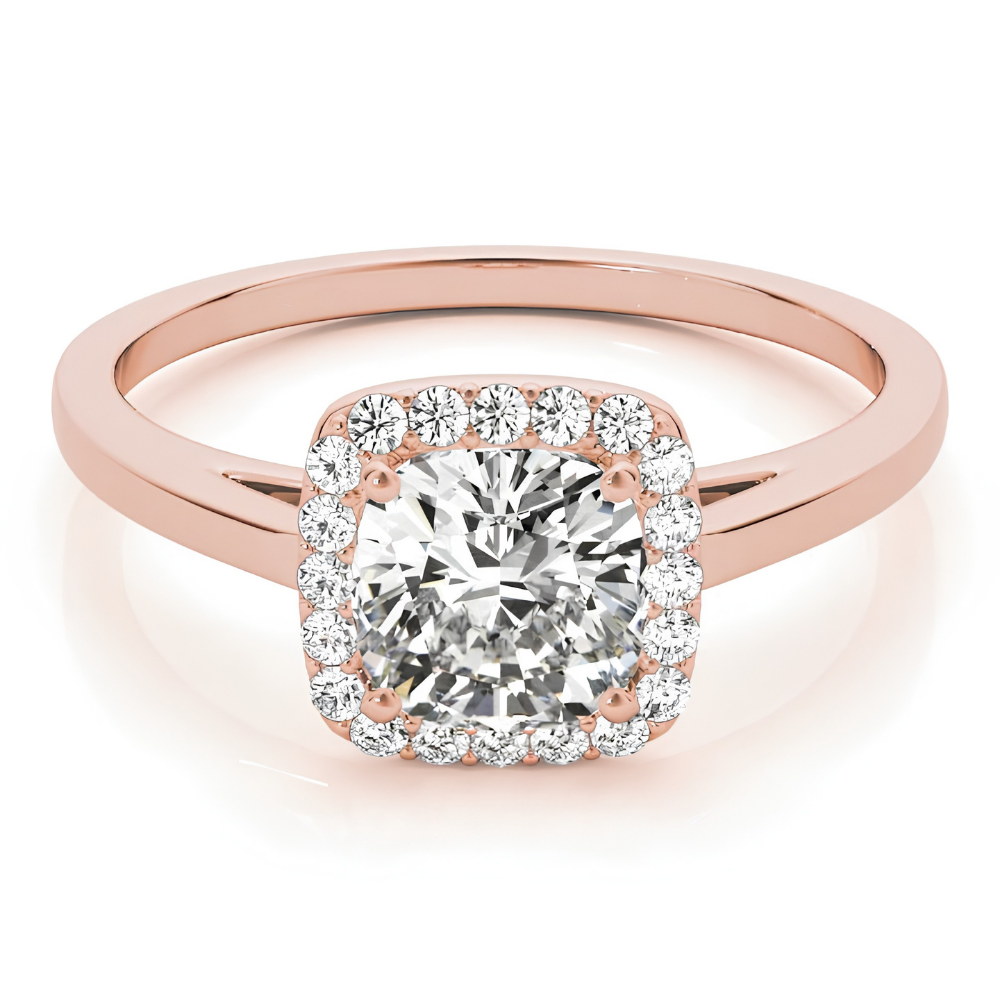 Ariadne Teştaş Pırlanta Yüzük, Cushion Kesim Laboratuvar Pırlantası