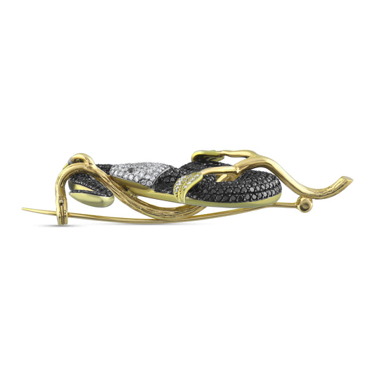 5.5 Karat Pırlanta Yılan Figürlü Broş Modelleri ve Fiyatları 2025 - Lial Diamond - Göz Kamaştıran Zarafet