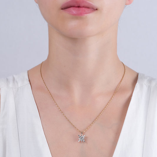 0.05 Karat Pırlanta Kolye, Kartanesi Motifli Modelleri ve Fiyatları 2025 - Lial Diamond - Göz Kamaştıran Zarafet