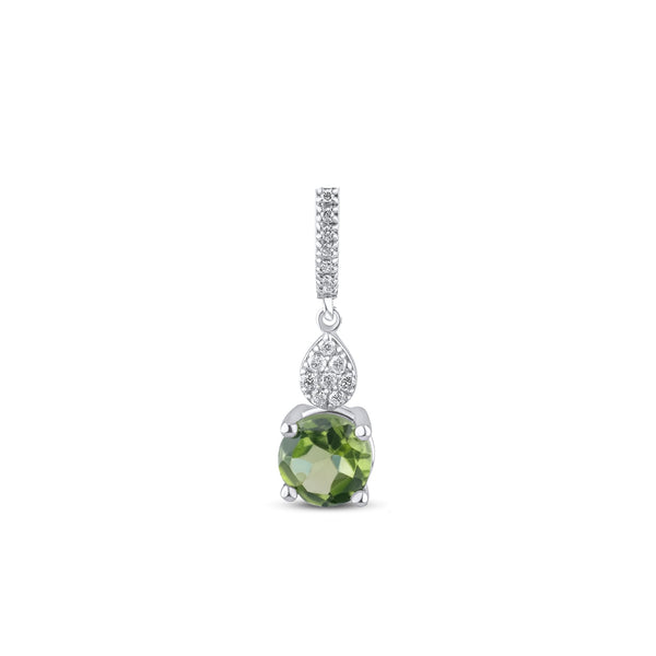 0.74 Karat Pırlanta Peridot Kolye Modelleri ve Fiyatları 2025 - Lial Diamond - Göz Kamaştıran Zarafet