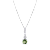 0.74 Karat Pırlanta Peridot Kolye Modelleri ve Fiyatları 2025 - Lial Diamond - Göz Kamaştıran Zarafet