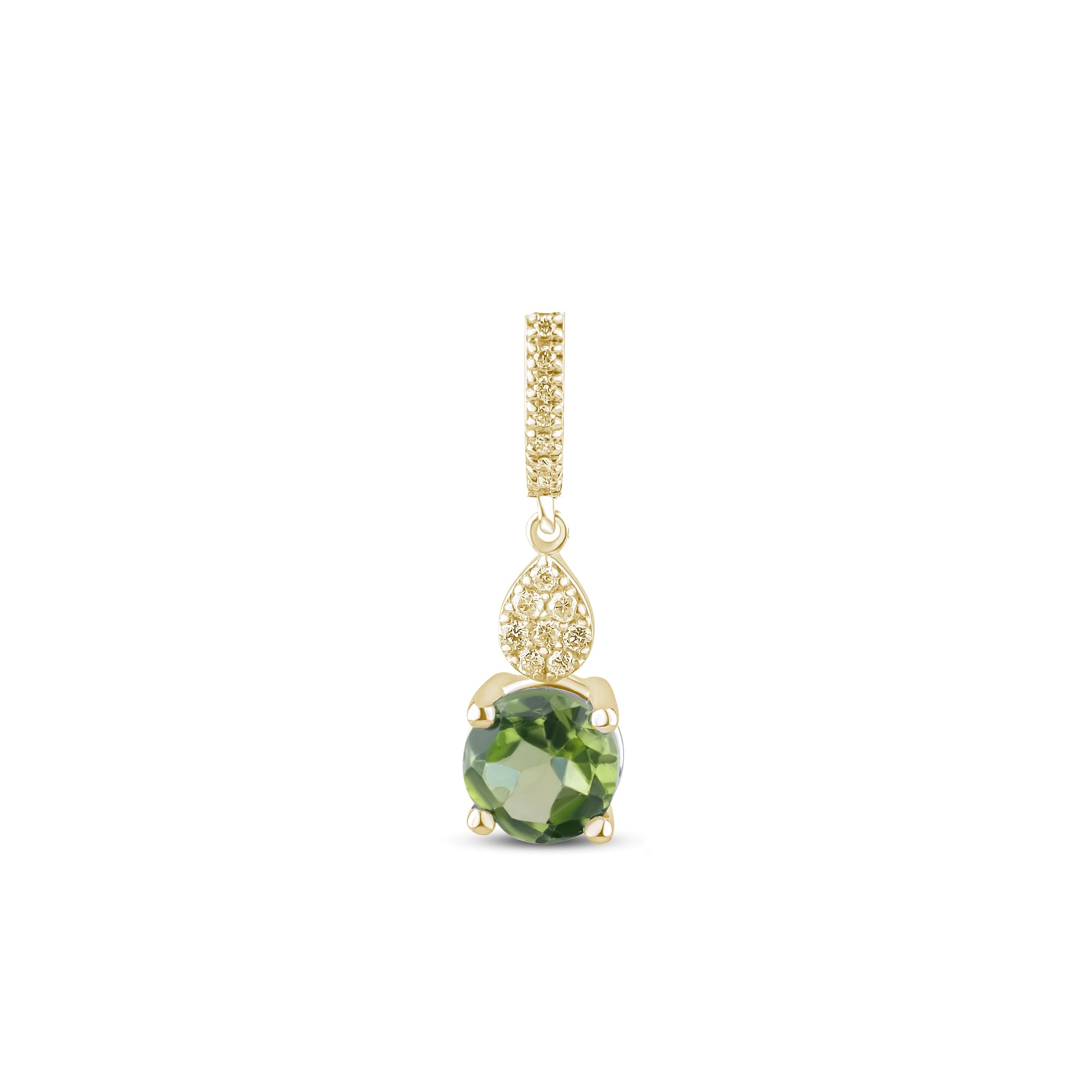 0.74 Karat Pırlanta Peridot Kolye Modelleri ve Fiyatları 2025 - Lial Diamond - Göz Kamaştıran Zarafet