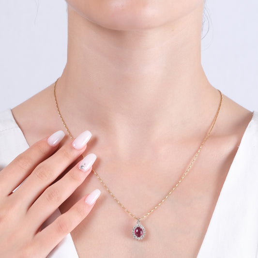 2.80 Karat Pırlanta Yakut Kolye Modelleri ve Fiyatları 2025 - Lial Diamond - Göz Kamaştıran Zarafet