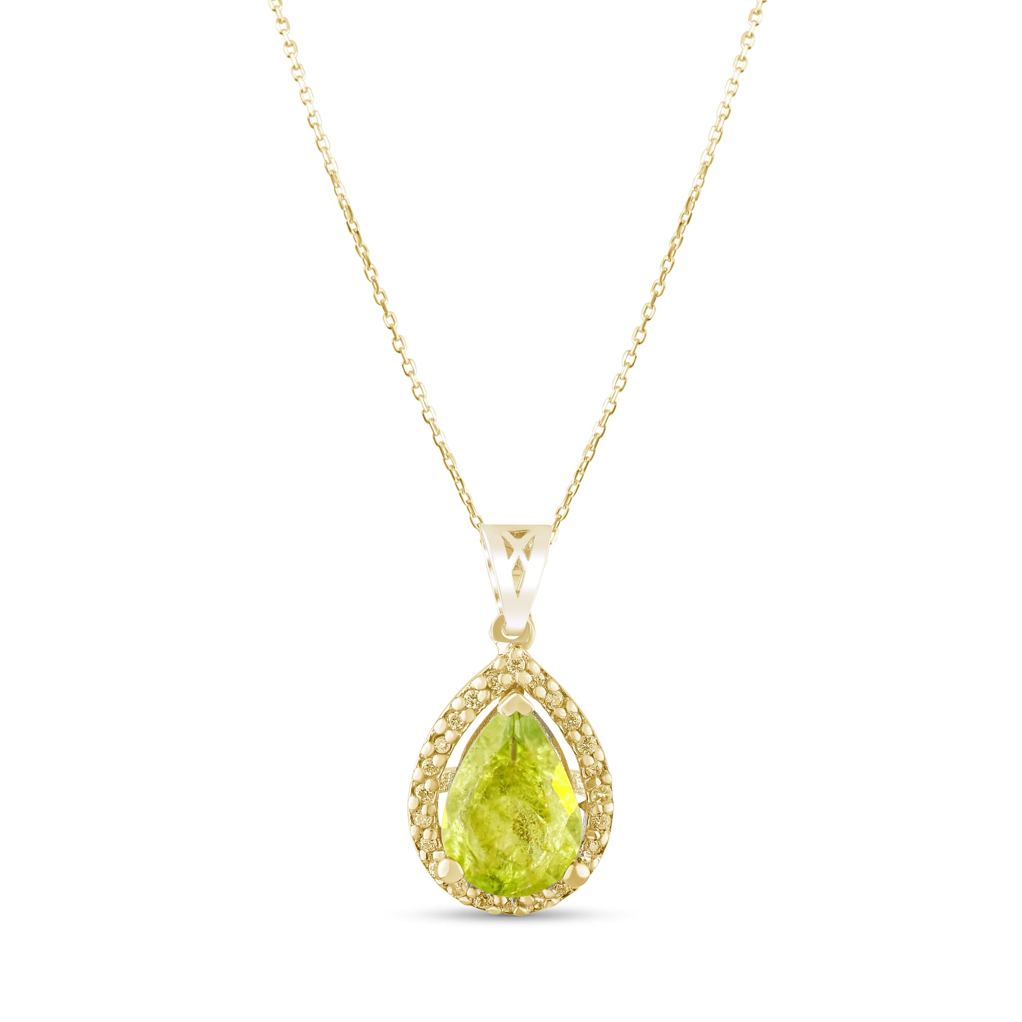 1.03 Karat Pırlanta Peridot Kolye Modelleri ve Fiyatları 2025 - Lial Diamond - Göz Kamaştıran Zarafet