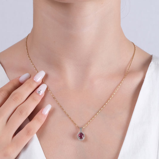 1.51 Karat Pırlanta Yakut Kolye Modelleri ve Fiyatları 2025 - Lial Diamond - Göz Kamaştıran Zarafet