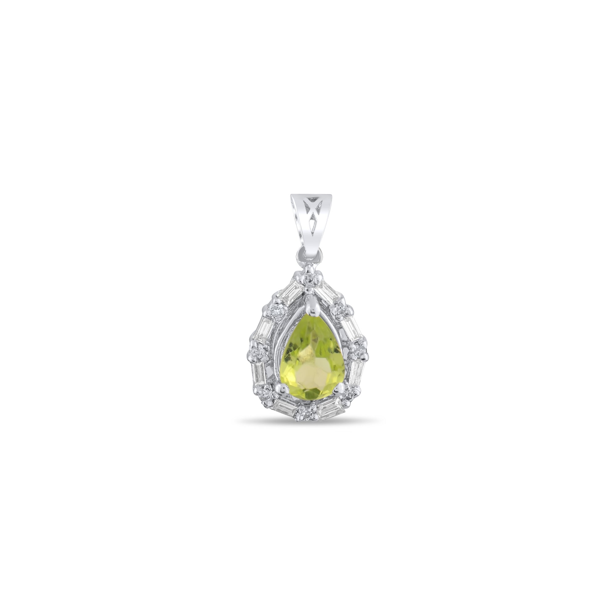 1.04 Karat Pırlanta Peridot Kolye Modelleri ve Fiyatları 2025 - Lial Diamond - Göz Kamaştıran Zarafet