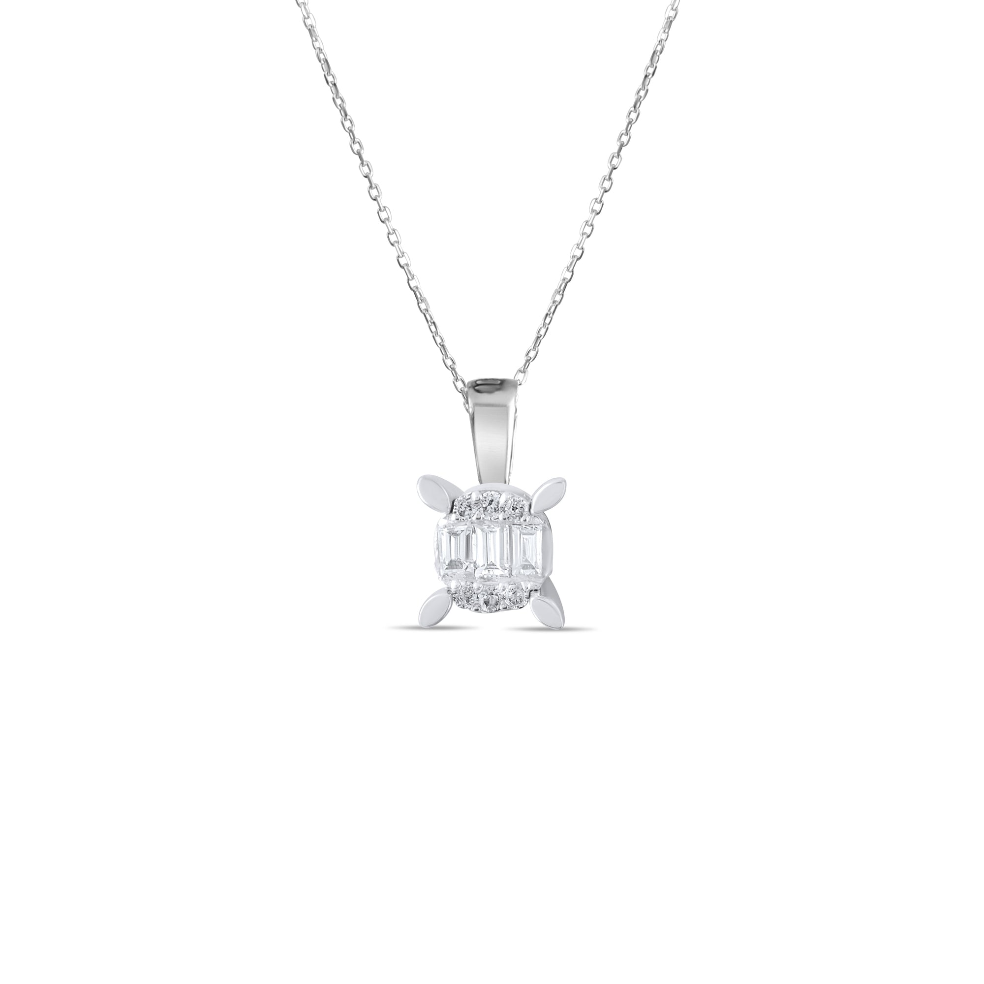 0.11 Karat Baget Pırlanta Kolye Modelleri ve Fiyatları 2025 - Lial Diamond - Göz Kamaştıran Zarafet