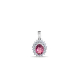 1.23 Karat Rhodolite Pırlanta Kolye Modelleri ve Fiyatları 2025 - Lial Diamond - Göz Kamaştıran Zarafet