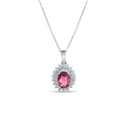 1.23 Karat Rhodolite Pırlanta Kolye Modelleri ve Fiyatları 2025 - Lial Diamond - Göz Kamaştıran Zarafet