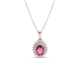 1.23 Karat Rhodolite Pırlanta Kolye Modelleri ve Fiyatları 2025 - Lial Diamond - Göz Kamaştıran Zarafet