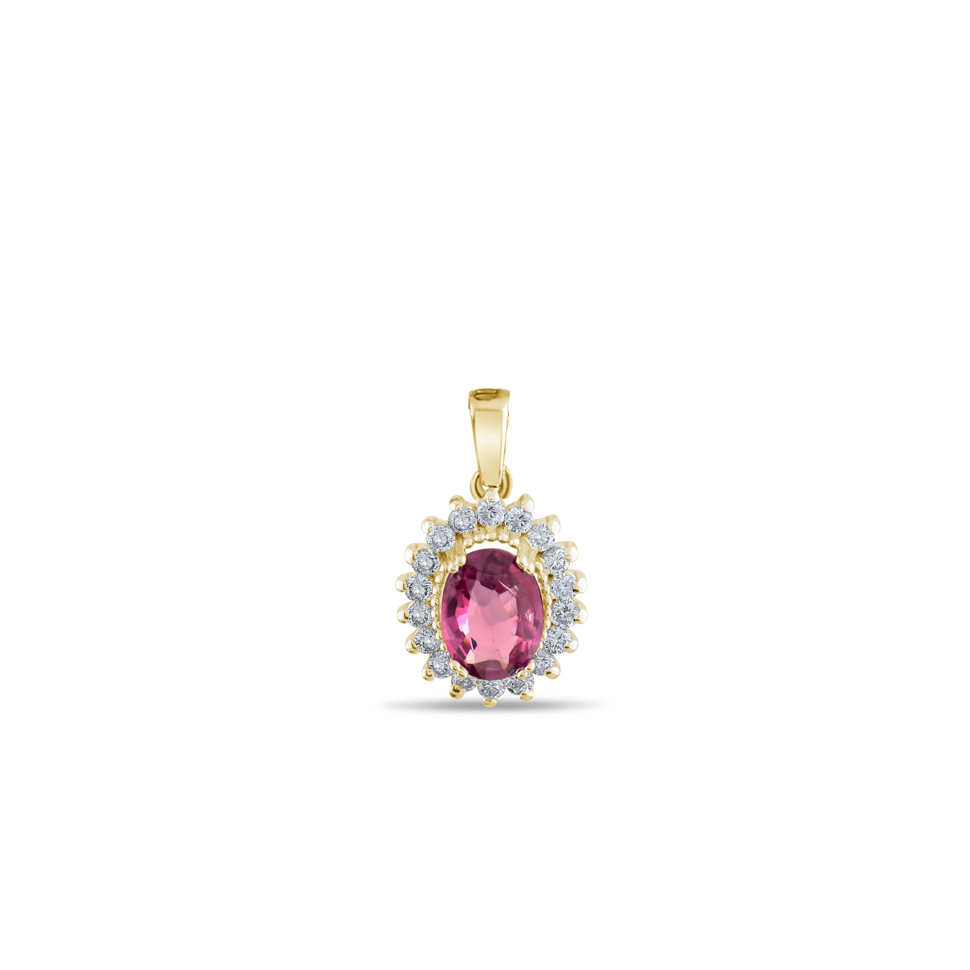 1.23 Karat Rhodolite Pırlanta Kolye Modelleri ve Fiyatları 2025 - Lial Diamond - Göz Kamaştıran Zarafet