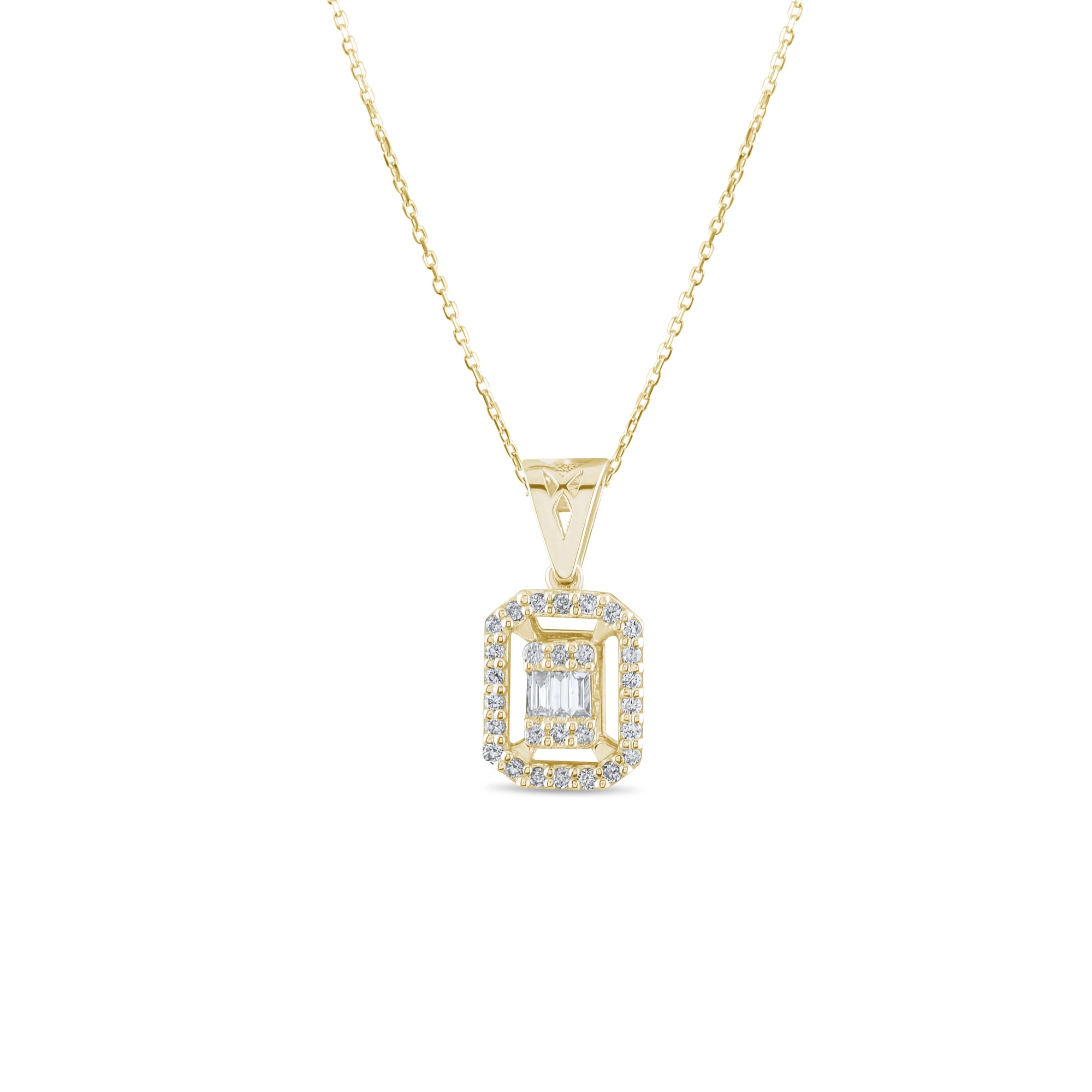 0.15 Karat Baget Pırlanta Kolye Modelleri ve Fiyatları 2025 - Lial Diamond - Göz Kamaştıran Zarafet
