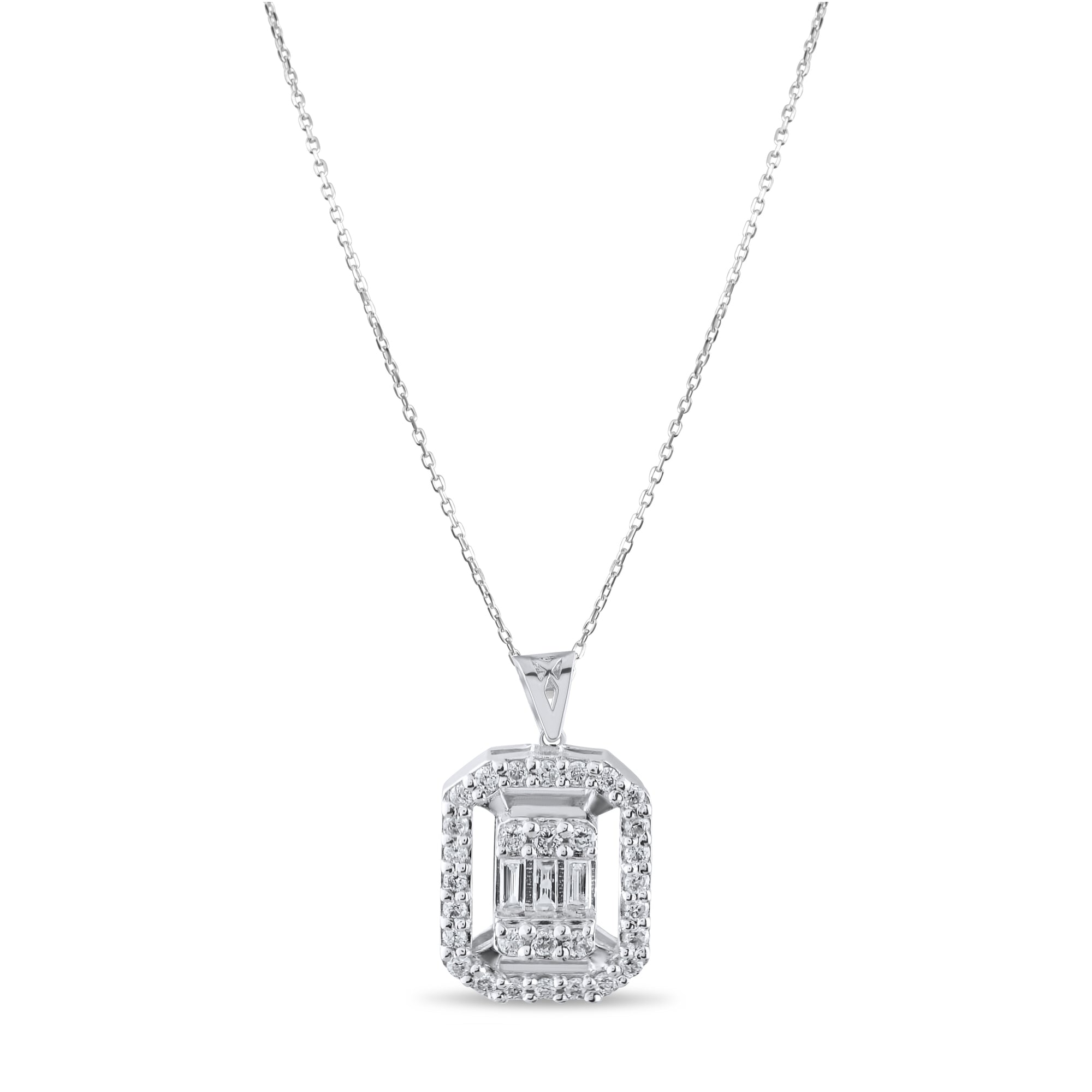 0.18 Karat Baget Pırlanta Kolye Modelleri ve Fiyatları 2025 - Lial Diamond - Göz Kamaştıran Zarafet
