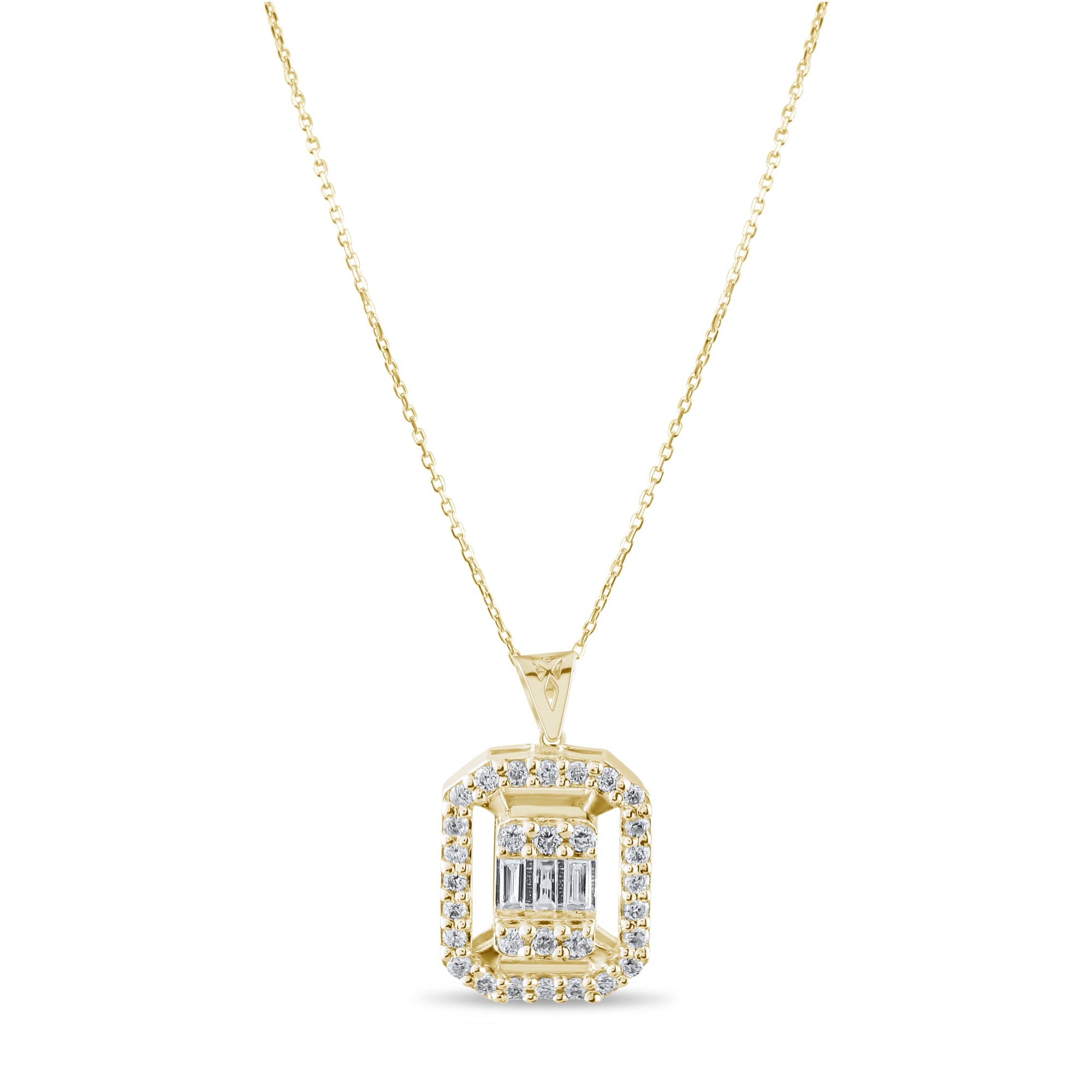 0.18 Karat Baget Pırlanta Kolye Modelleri ve Fiyatları 2025 - Lial Diamond - Göz Kamaştıran Zarafet