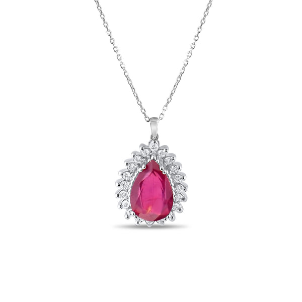 1.92 Karat Pırlanta Yakut Kolye Modelleri ve Fiyatları 2025 - Lial Diamond - Göz Kamaştıran Zarafet
