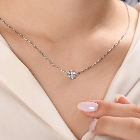 0.27 Karat Pırlanta Kolye Modelleri ve Fiyatları 2025 - Lial Diamond - Göz Kamaştıran Zarafet