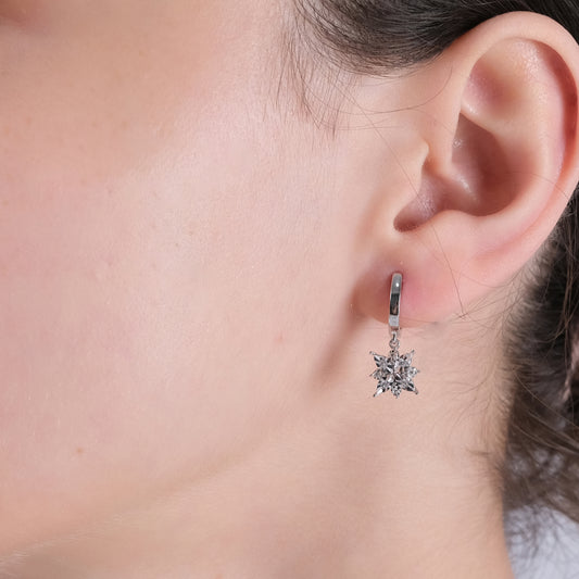 0.06 Karat Pırlanta Küpe, Kartanesi Motifli Modelleri ve Fiyatları 2025 - Lial Diamond - Göz Kamaştıran Zarafet