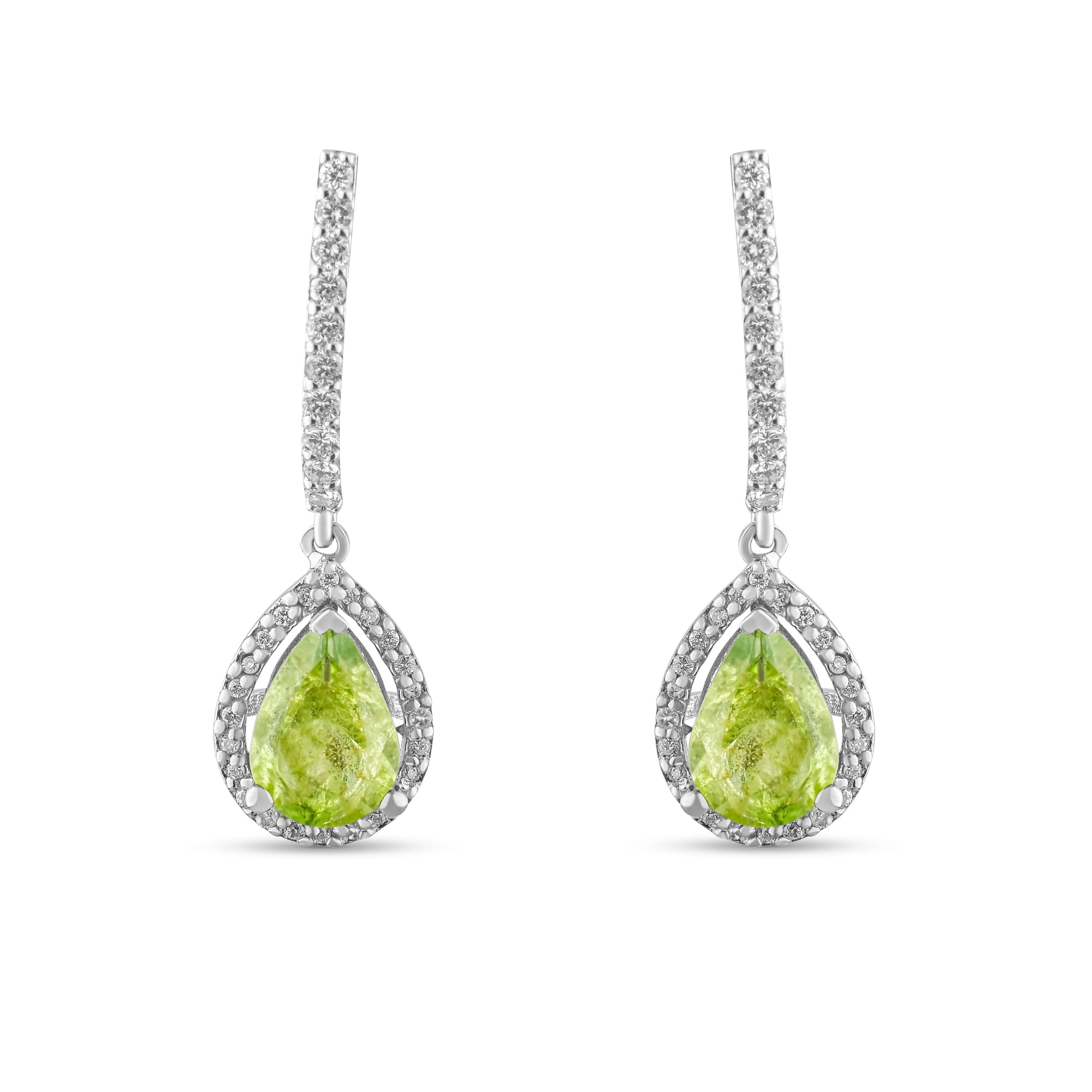 2.14 Karat Pırlanta Peridot Küpe Modelleri ve Fiyatları 2025 - Lial Diamond - Göz Kamaştıran Zarafet