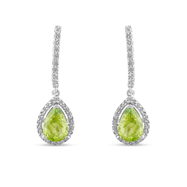2.14 Karat Pırlanta Peridot Küpe Modelleri ve Fiyatları 2025 - Lial Diamond - Göz Kamaştıran Zarafet