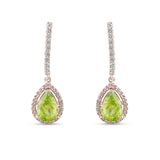 2.14 Karat Pırlanta Peridot Küpe Modelleri ve Fiyatları 2025 - Lial Diamond - Göz Kamaştıran Zarafet