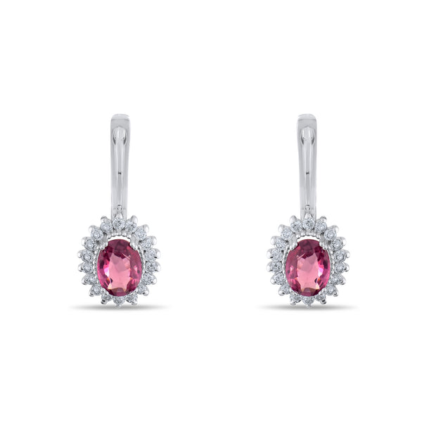 2.67 Karat Pırlanta Rhodolite Küpe Modelleri ve Fiyatları 2025 - Lial Diamond - Göz Kamaştıran Zarafet