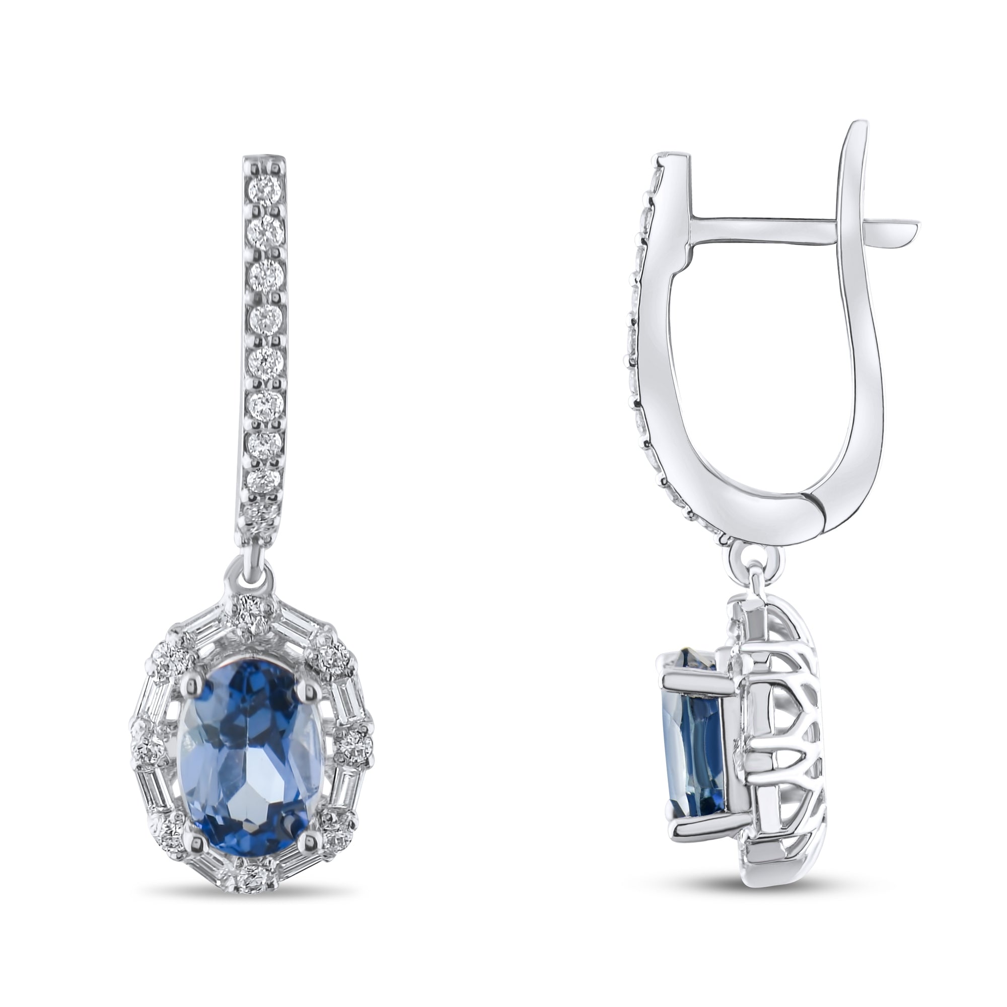 2.43 Karat Pırlanta Safir Küpe Modelleri ve Fiyatları 2025 - Lial Diamond - Göz Kamaştıran Zarafet