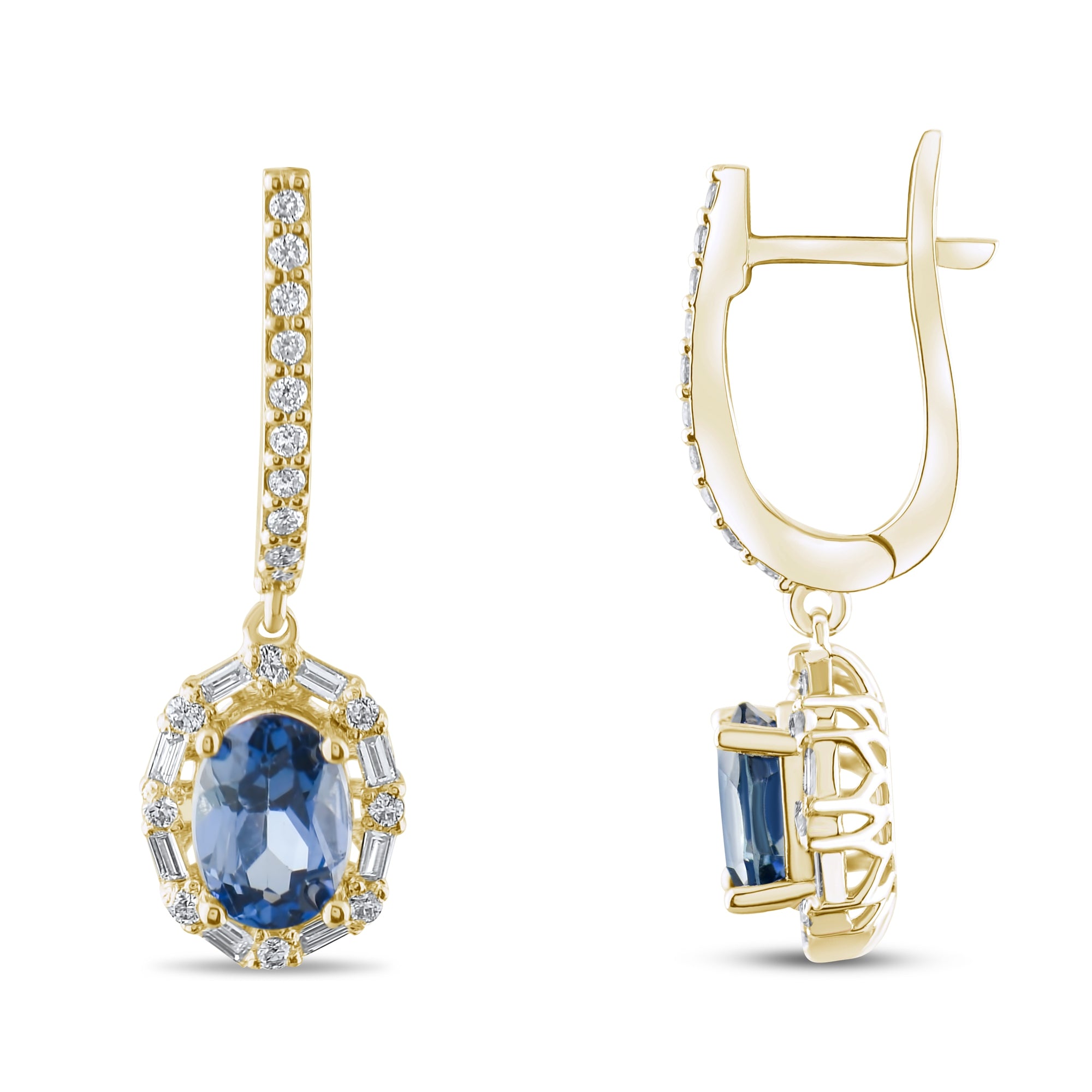 2.43 Karat Pırlanta Safir Küpe Modelleri ve Fiyatları 2025 - Lial Diamond - Göz Kamaştıran Zarafet