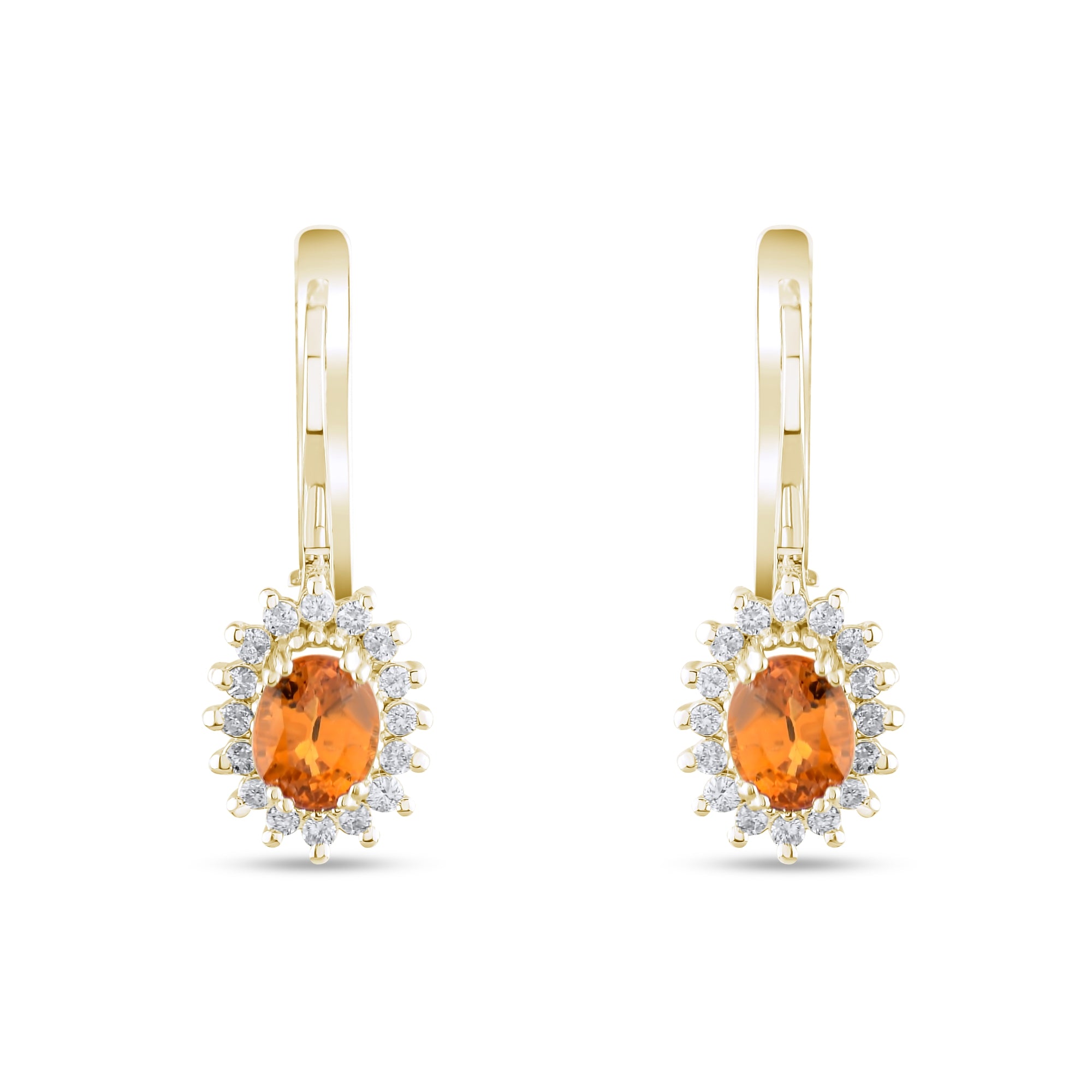1.38 Karat Pırlanta Sarı Safir Küpe Modelleri ve Fiyatları 2025 - Lial Diamond - Göz Kamaştıran Zarafet