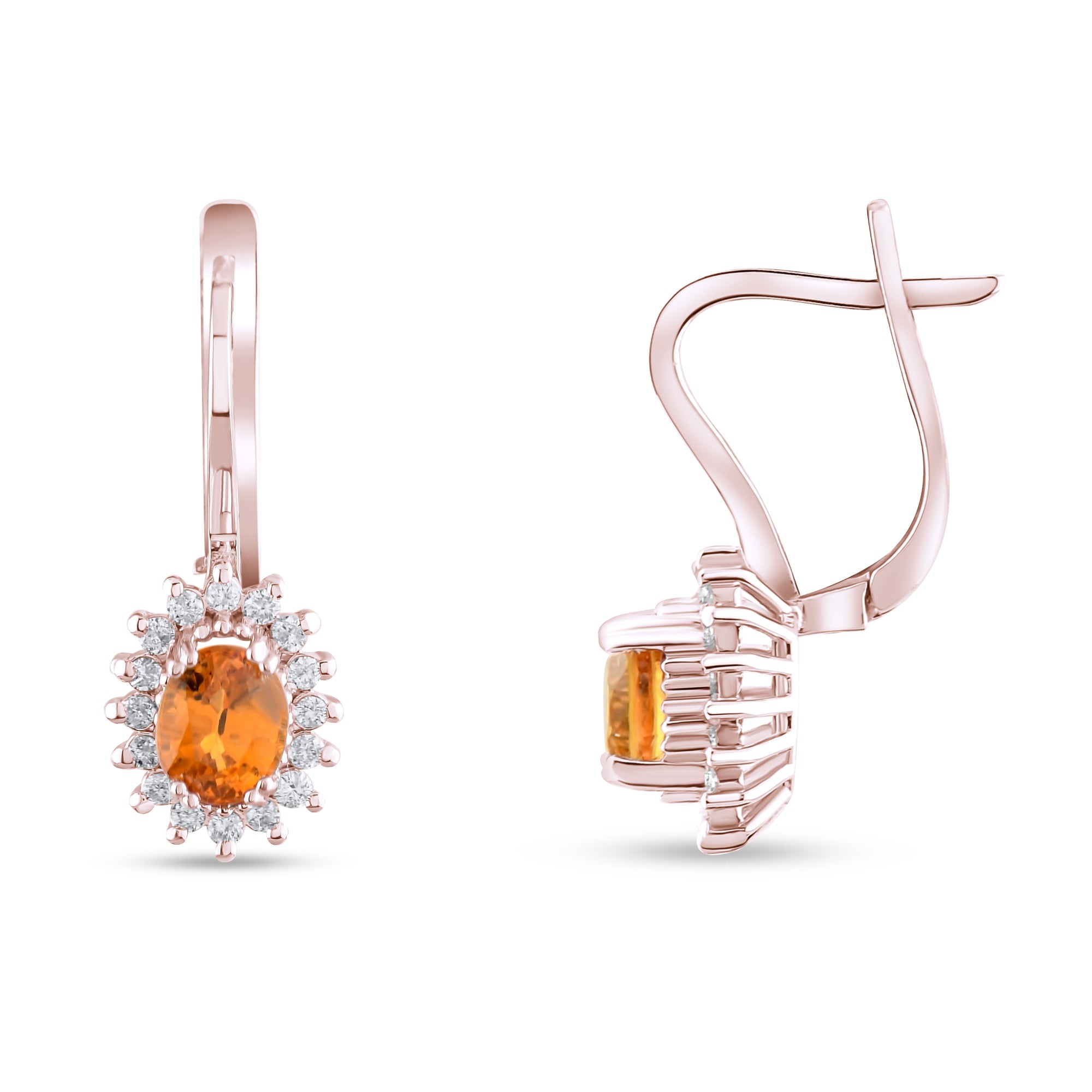 1.38 Karat Pırlanta Sarı Safir Küpe Modelleri ve Fiyatları 2025 - Lial Diamond - Göz Kamaştıran Zarafet