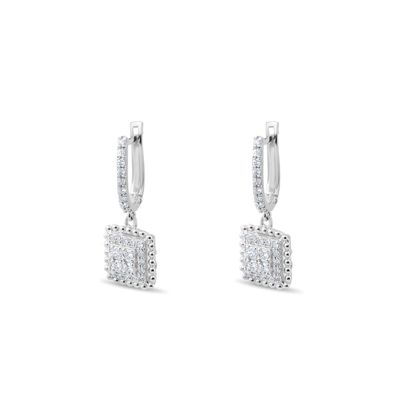 0.52 Karat Pırlanta Küpe