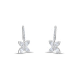 0.76 Karat Baget Pırlanta Küpe, Çiçek Figürlü Modelleri ve Fiyatları 2025 - Lial Diamond - Göz Kamaştıran Zarafet