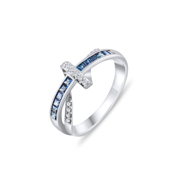 0.34 Karat Pırlanta Safir Yüzük Modelleri ve Fiyatları 2025 - Lial Diamond - Göz Kamaştıran Zarafet