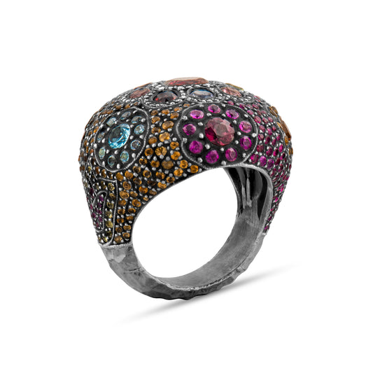 2.96 Karat Pırlanta Rhodolite Yüzük Modelleri ve Fiyatları 2025 - Lial Diamond - Göz Kamaştıran Zarafet